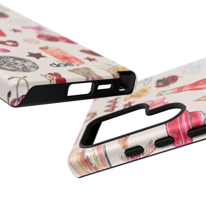 Pink Clutter Samsung Case