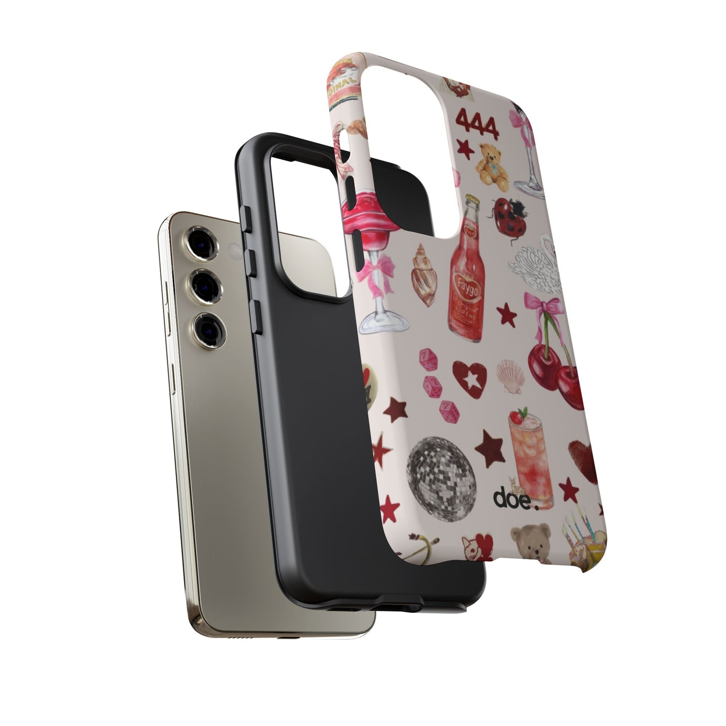 Pink Clutter Samsung Case