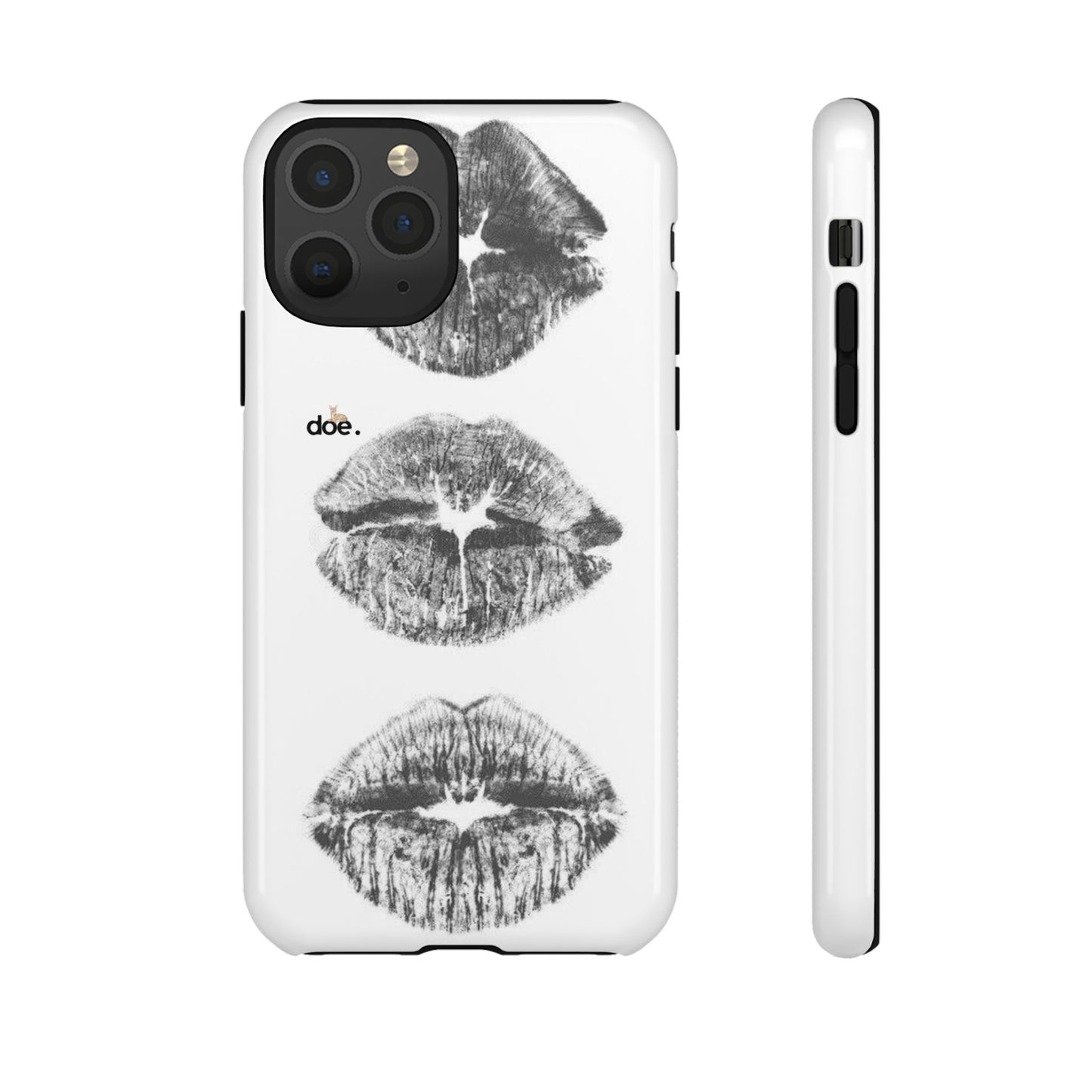Three Kisses iPhone Case