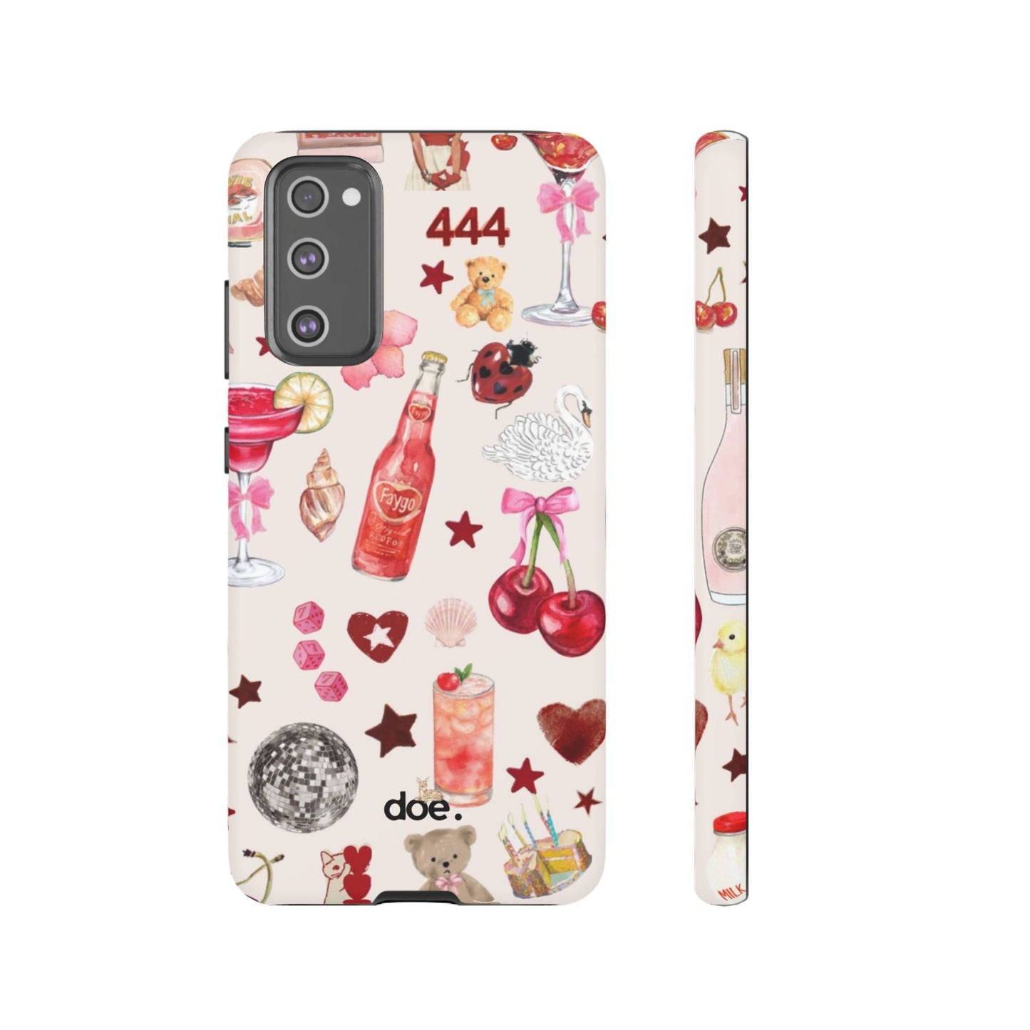 Pink Clutter Samsung Case