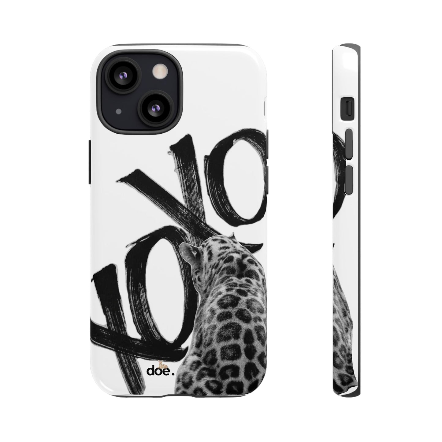 Leopard XOXO iPhone Case