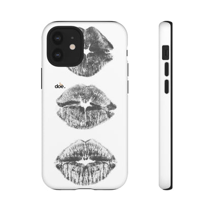 Three Kisses iPhone Case
