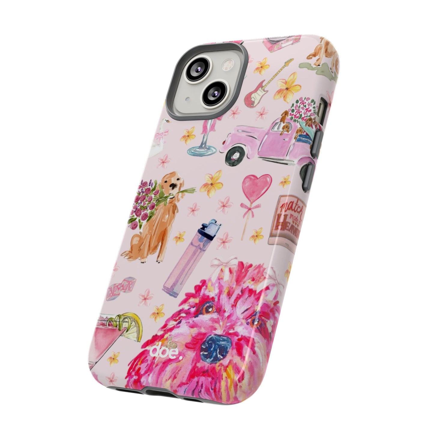 Dog Doodles iPhone Case