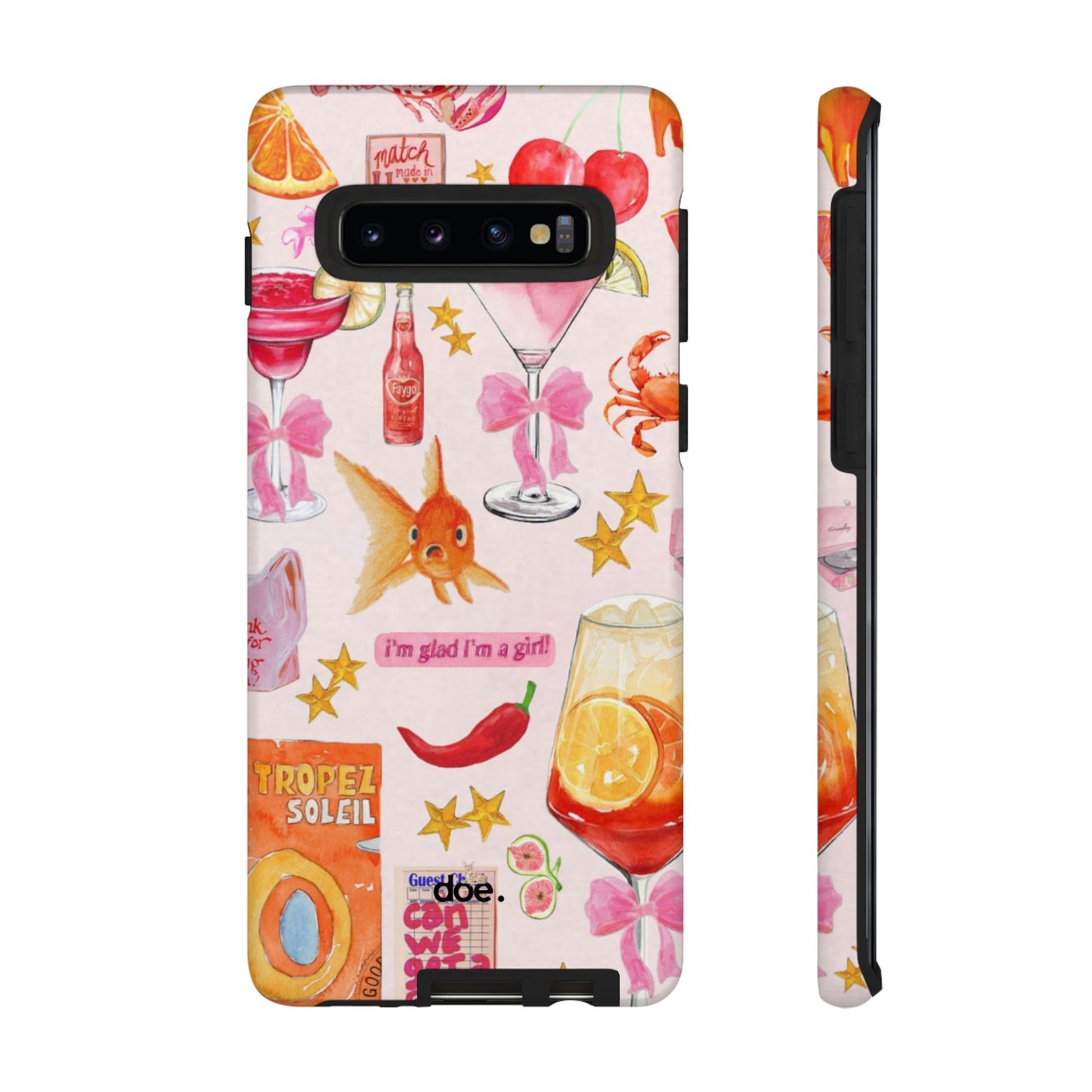 I'm glad I'm a girl Samsung Case
