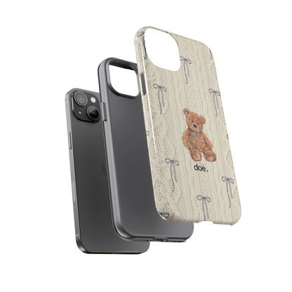 Little Bow Bear iPhone Case
