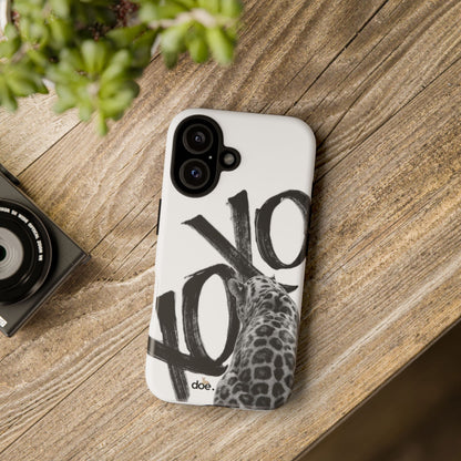 Leopard XOXO iPhone Case