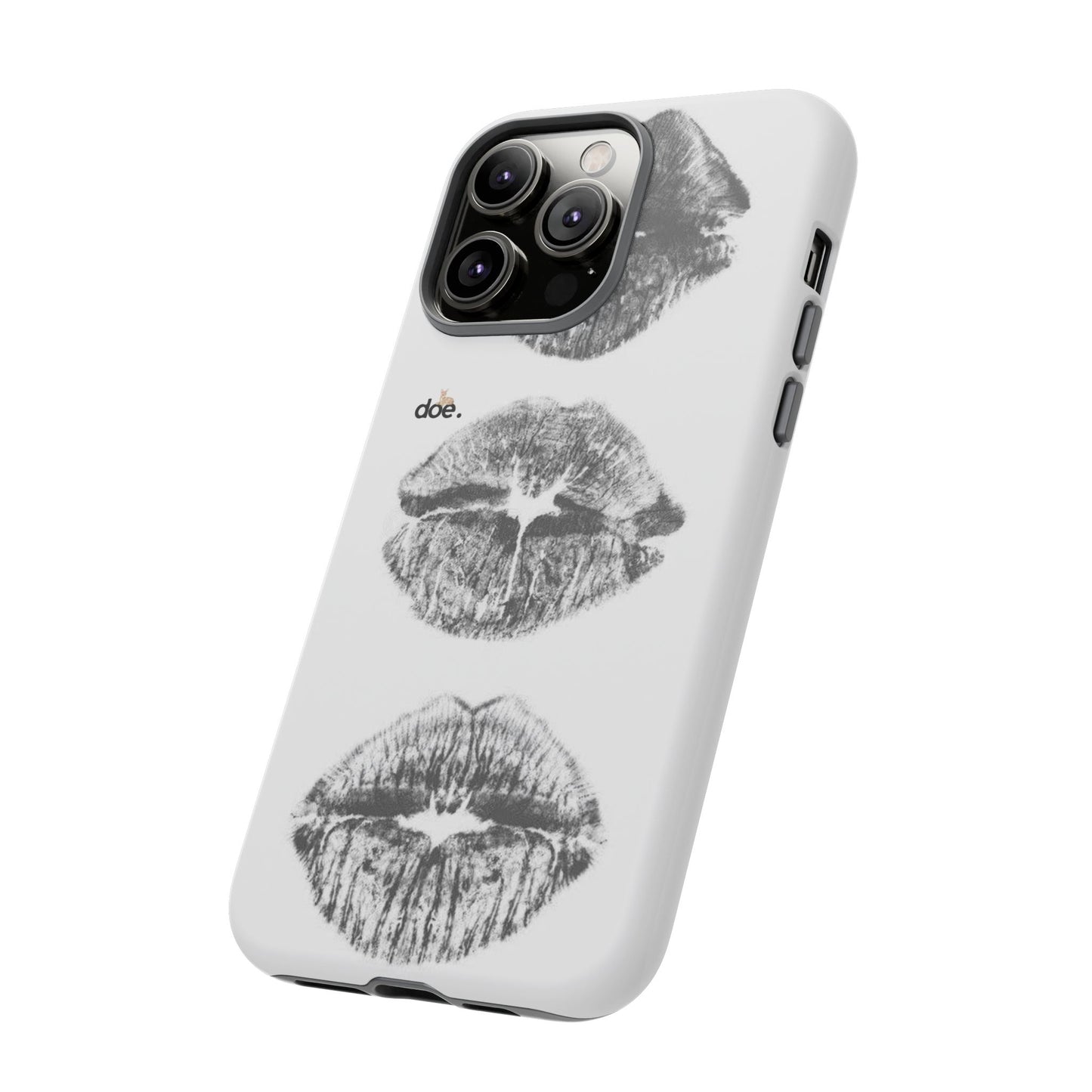 Three Kisses iPhone Case