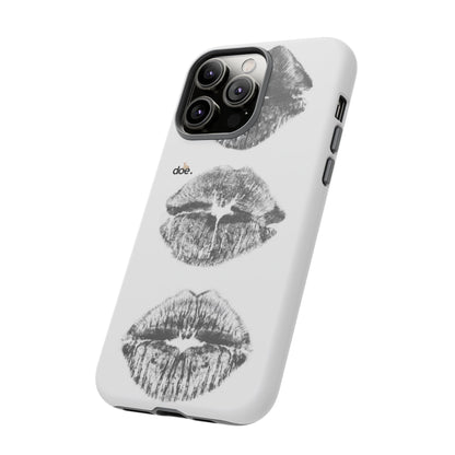 Three Kisses iPhone Case