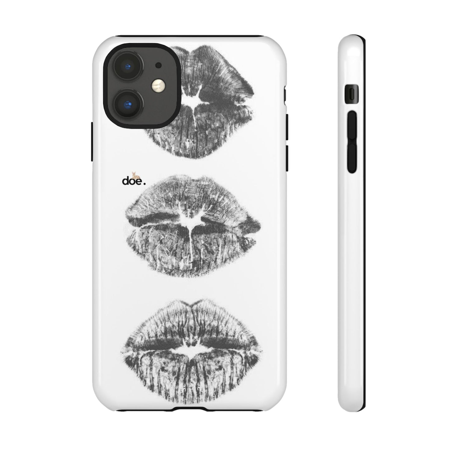 Three Kisses iPhone Case