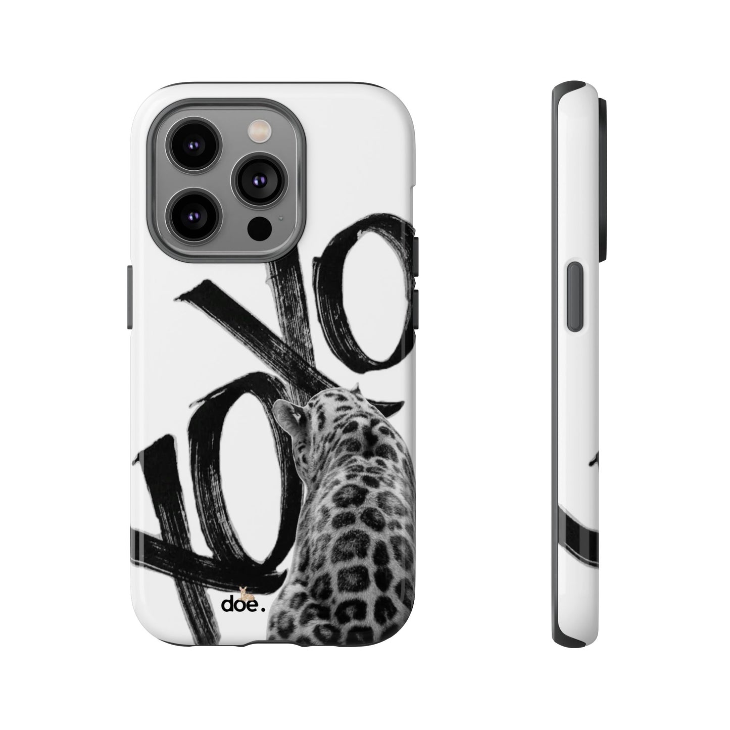 Leopard XOXO iPhone Case