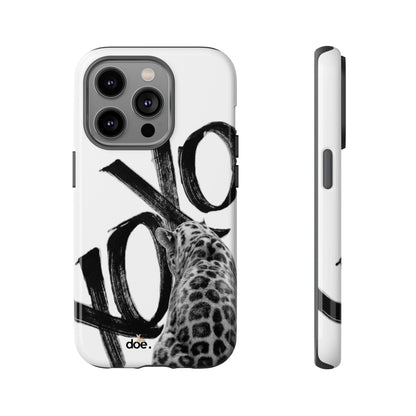 Leopard XOXO iPhone Case