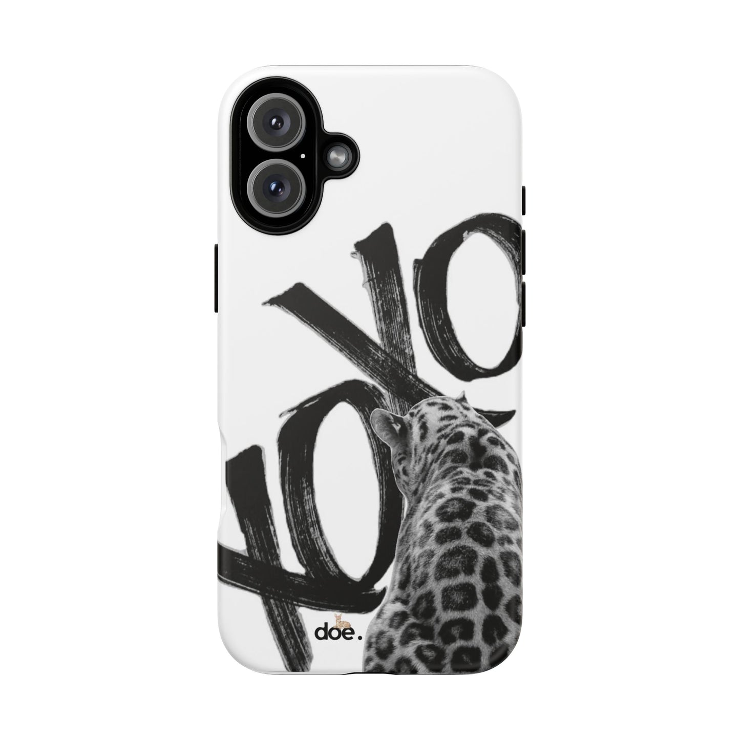 Leopard XOXO iPhone Case