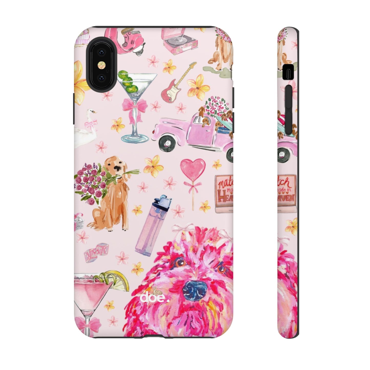 Dog Doodles iPhone Case