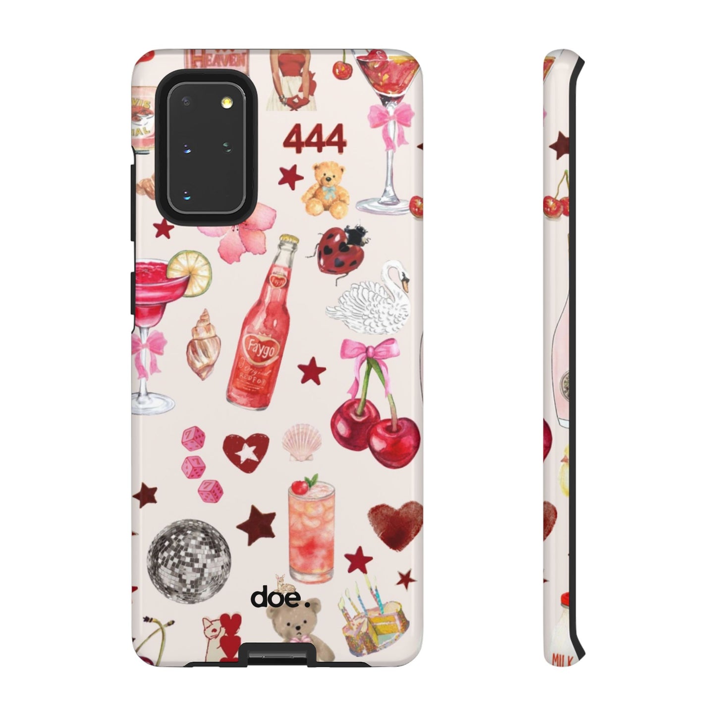 Pink Clutter Samsung Case