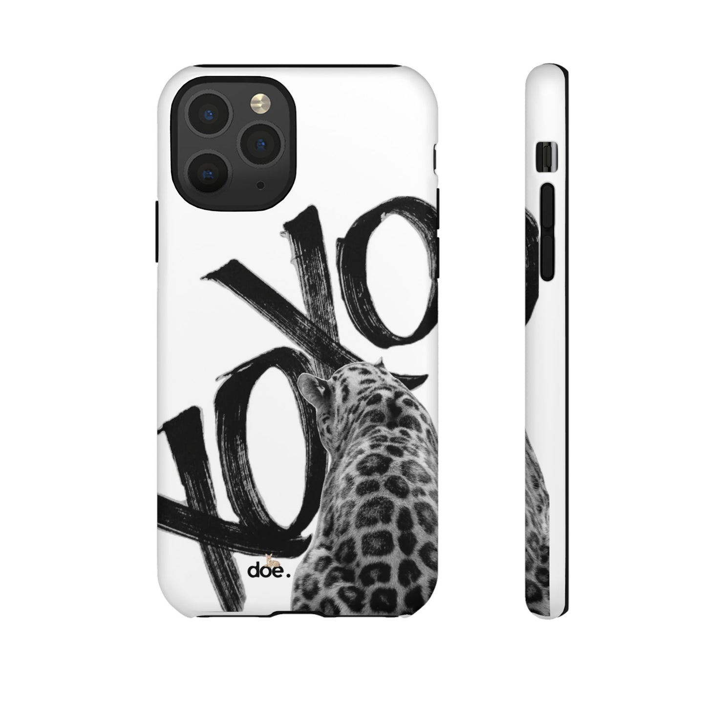 Leopard XOXO iPhone Case