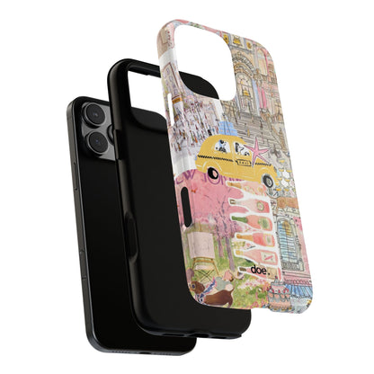 Travel Clutter iPhone Case