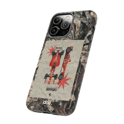 Camouflage Ferrari iPhone Case