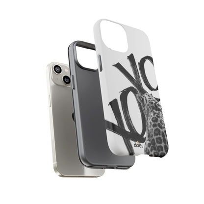 Leopard XOXO iPhone Case