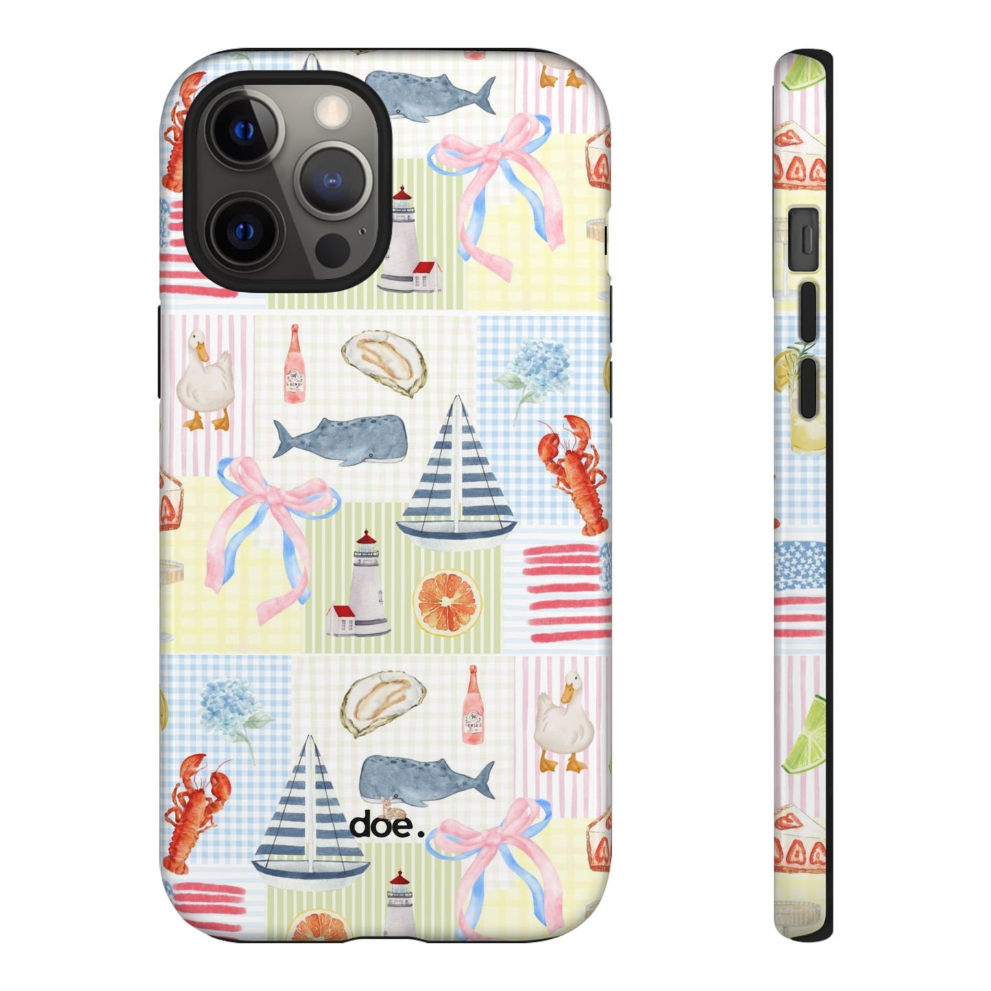 Pretty Patchwork iPhone Case