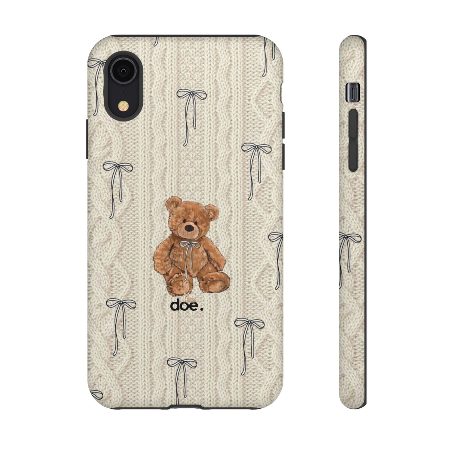 Little Bow Bear iPhone Case