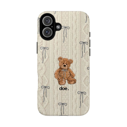 Little Bow Bear iPhone Case