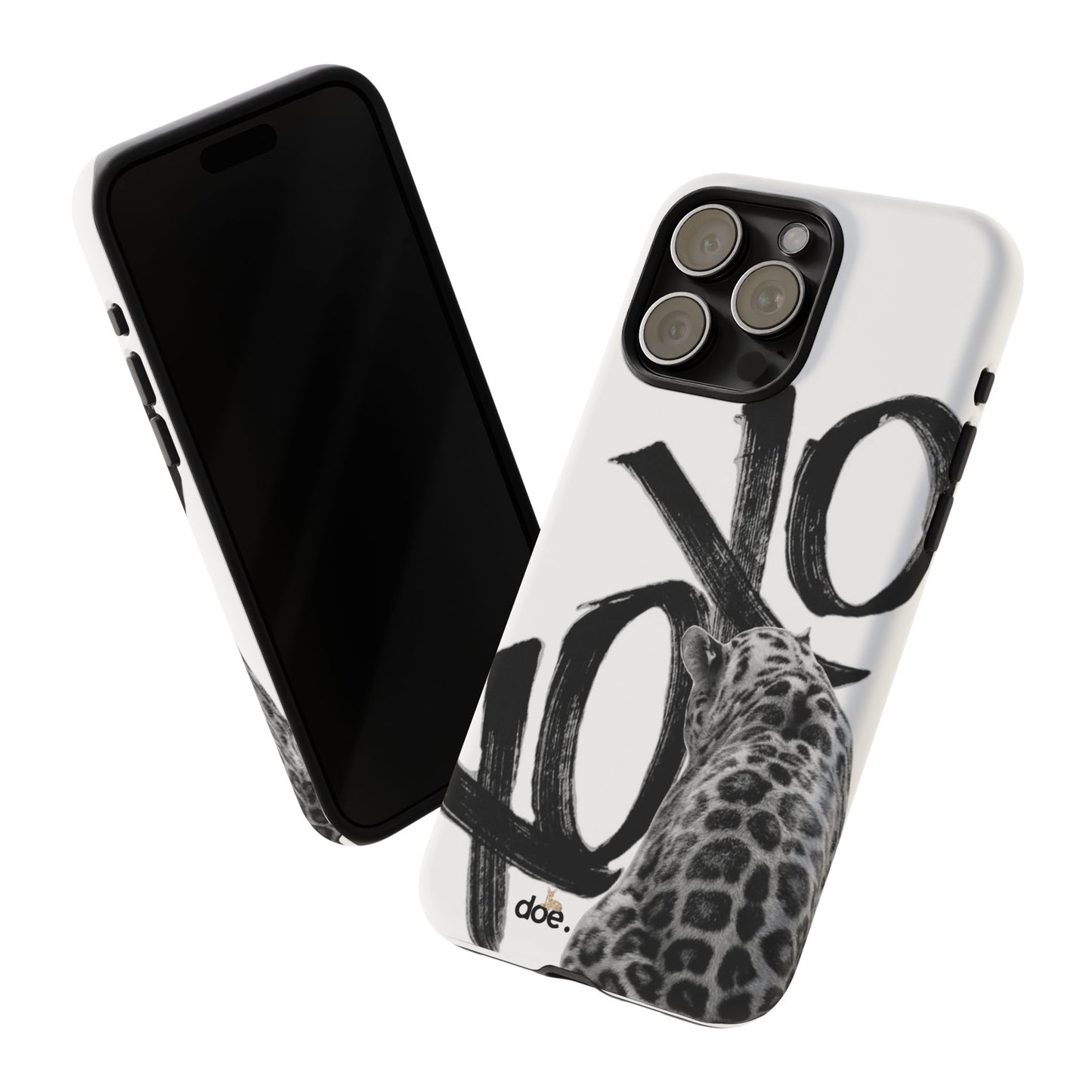 Leopard XOXO iPhone Case