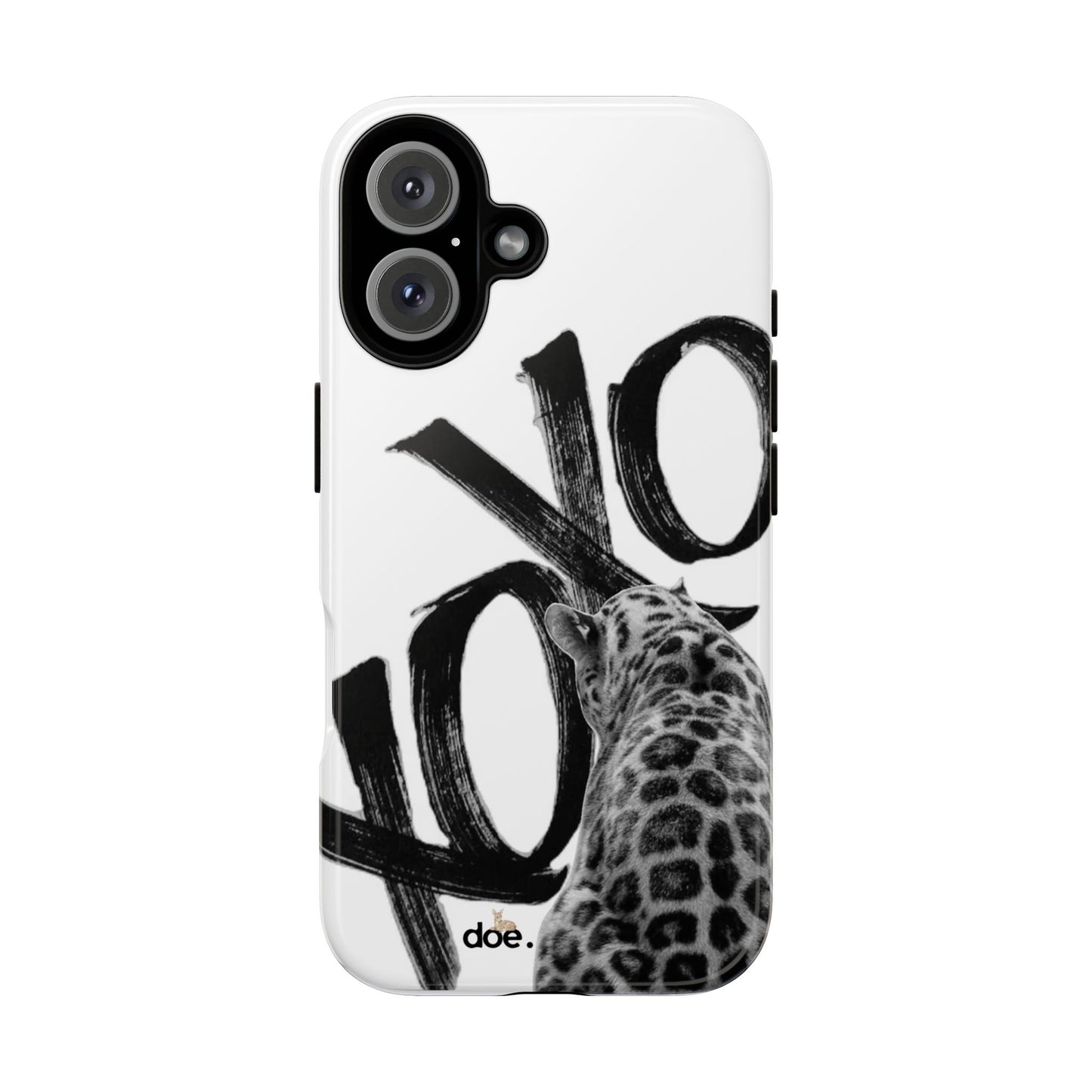 Leopard XOXO iPhone Case