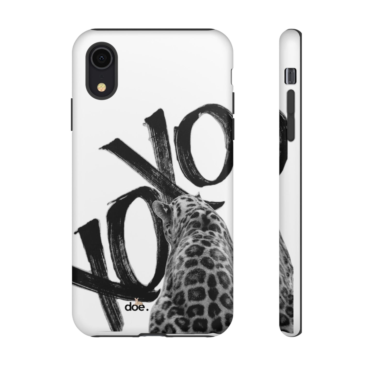Leopard XOXO iPhone Case