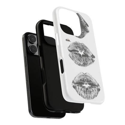 Three Kisses iPhone Case