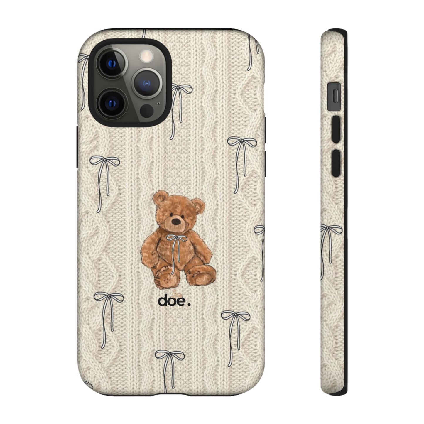 Little Bow Bear iPhone Case