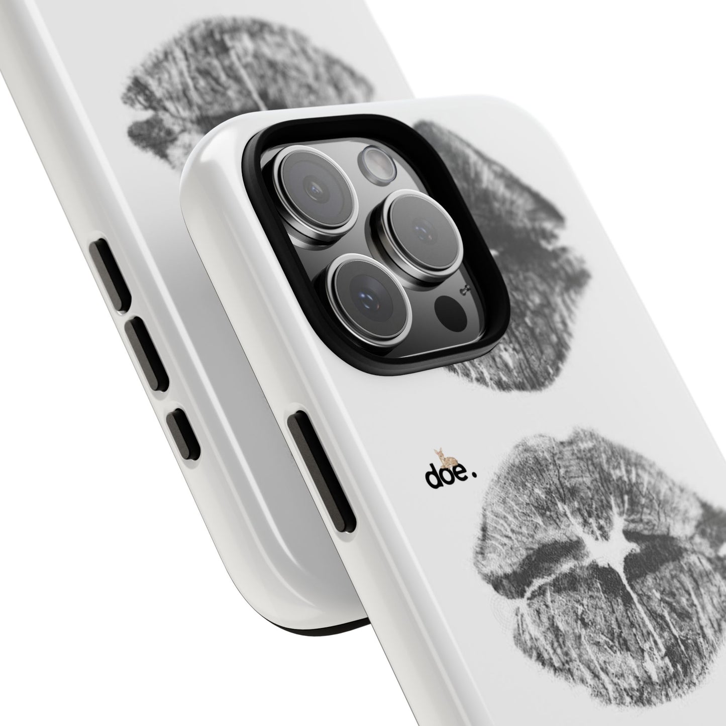 Three Kisses iPhone Case