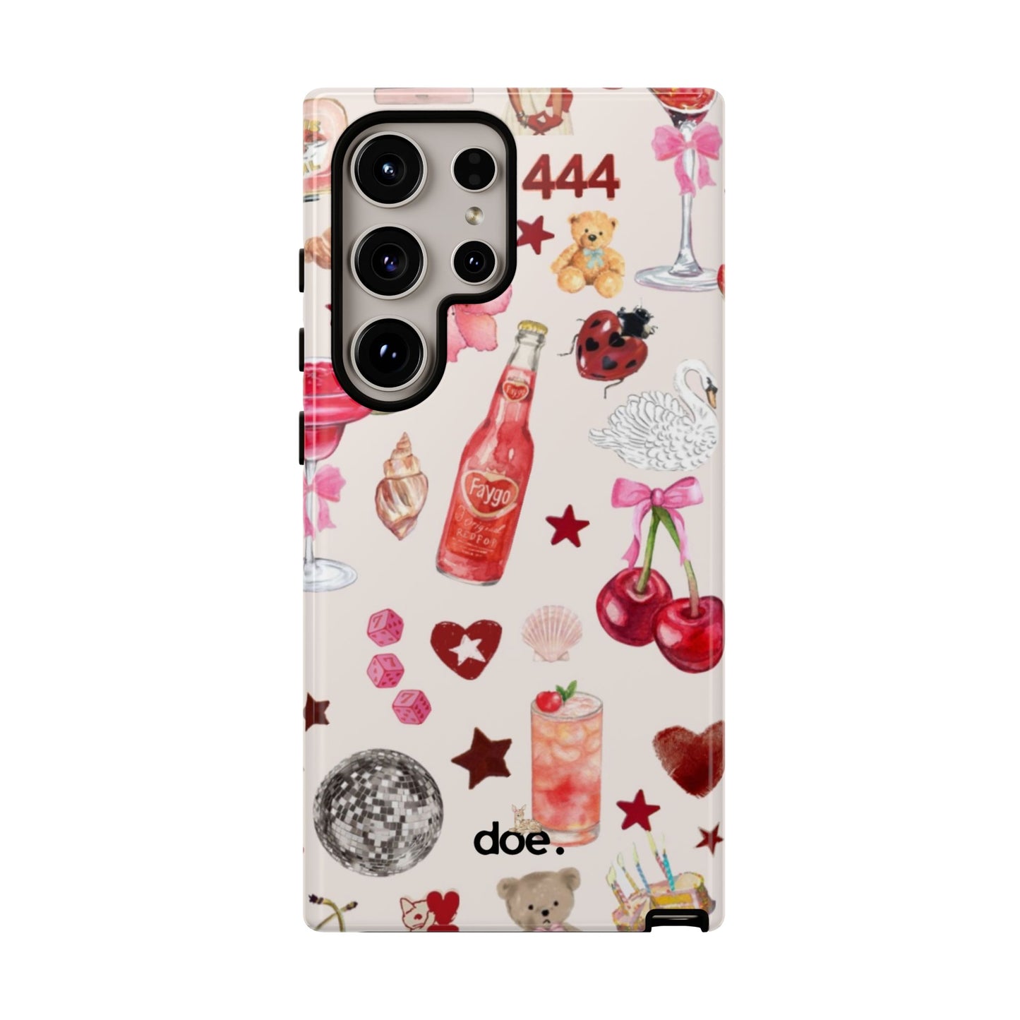 Pink Clutter Samsung Case