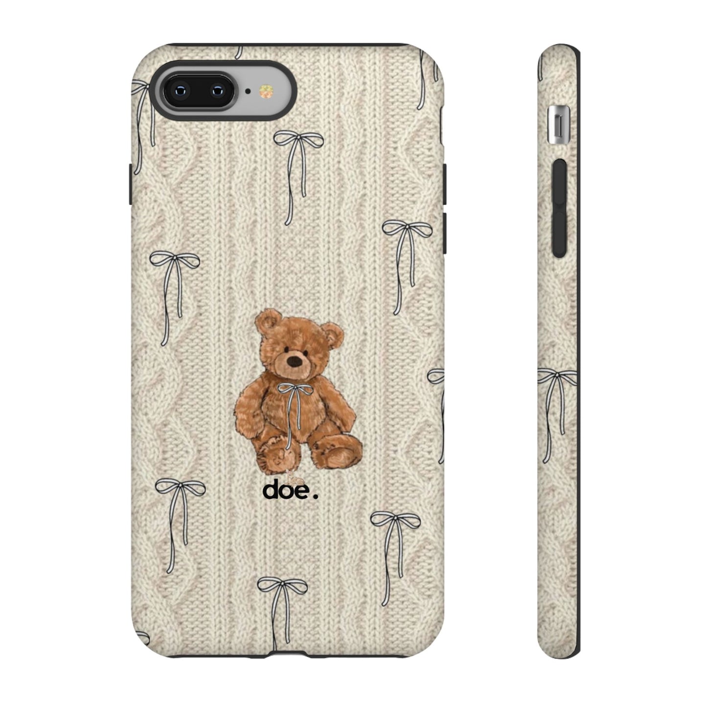 Little Bow Bear iPhone Case