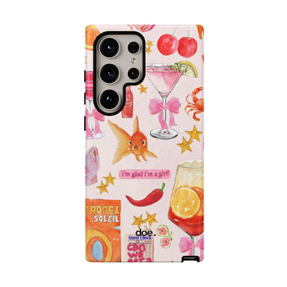I'm glad I'm a girl Samsung Case