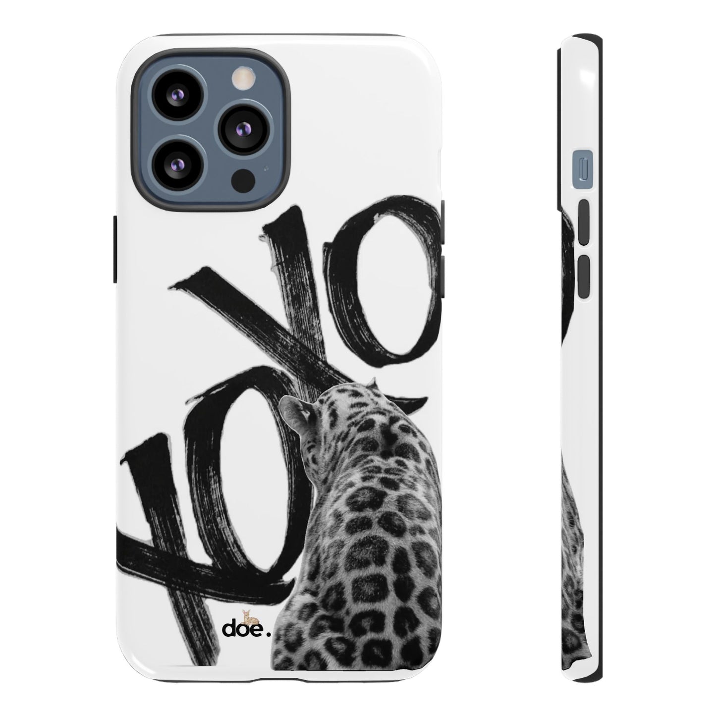 Leopard XOXO iPhone Case