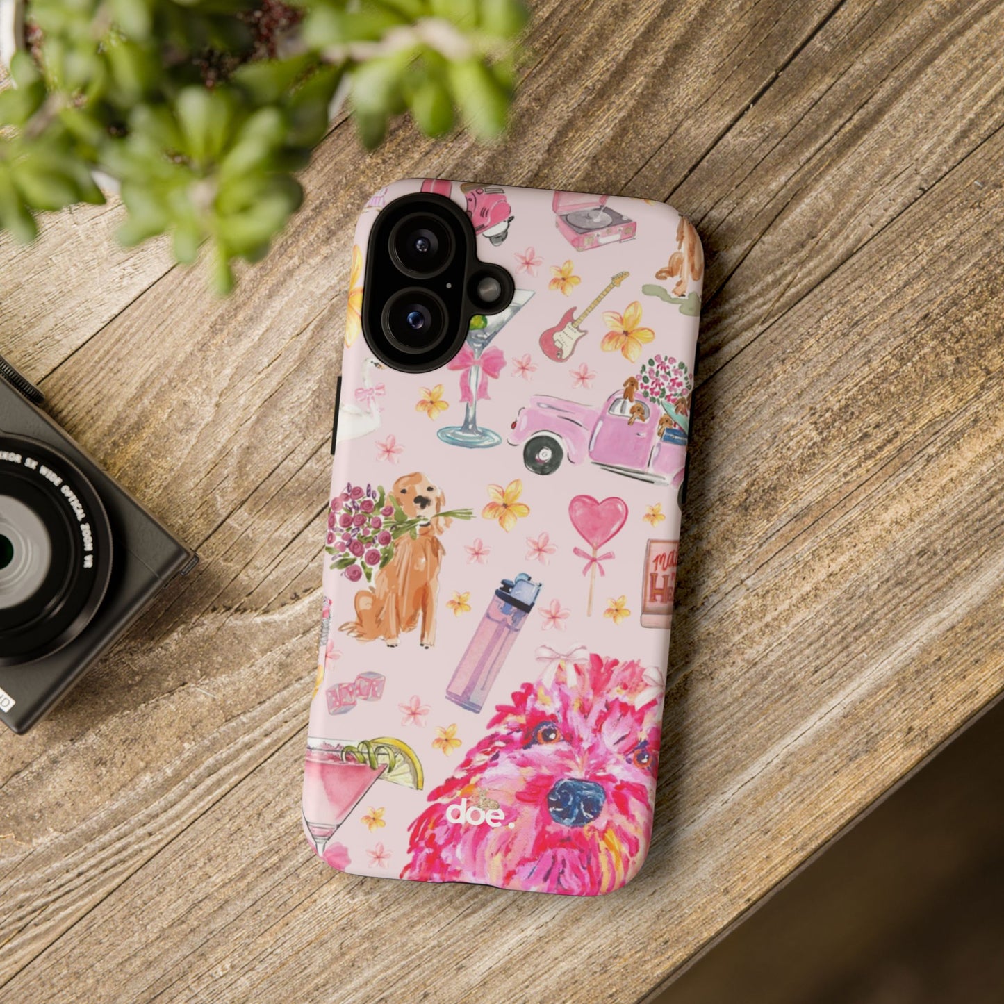 Dog Doodles iPhone Case