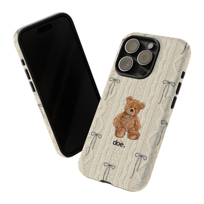 Little Bow Bear iPhone Case