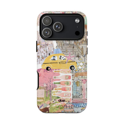 Travel Clutter iPhone Case