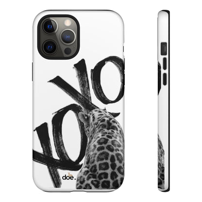 Leopard XOXO iPhone Case