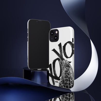 Leopard XOXO iPhone Case