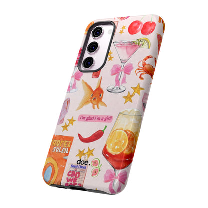 I'm glad I'm a girl Samsung Case