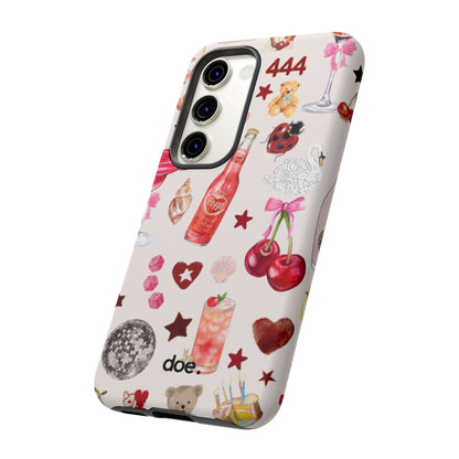 Pink Clutter Samsung Case