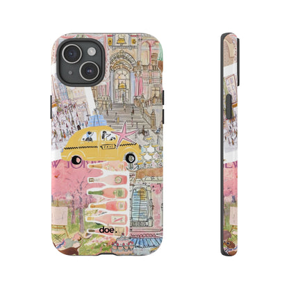 Travel Clutter iPhone Case