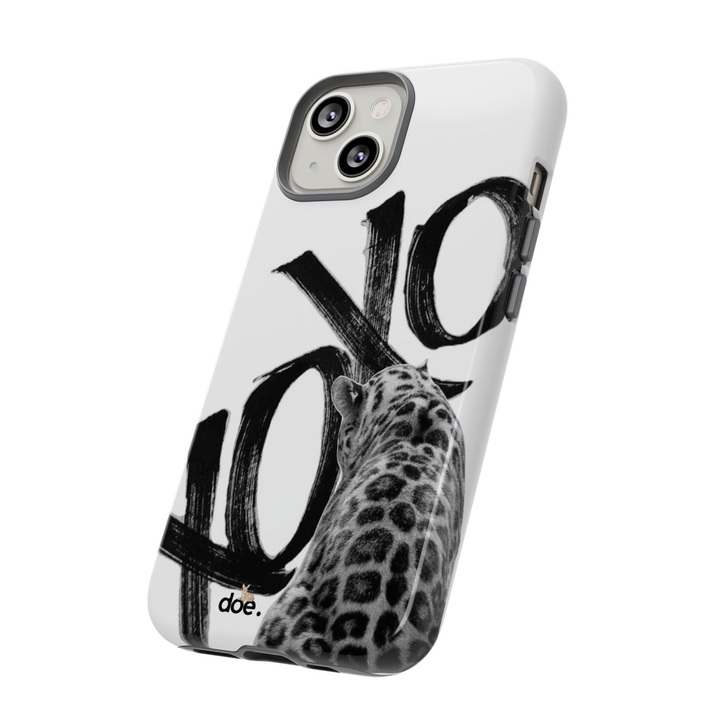 Leopard XOXO iPhone Case
