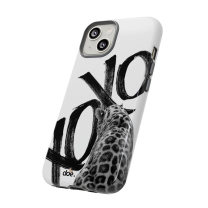 Leopard XOXO iPhone Case
