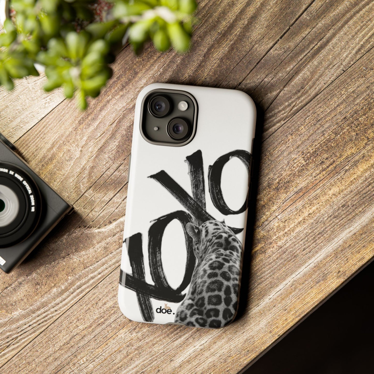 Leopard XOXO iPhone Case