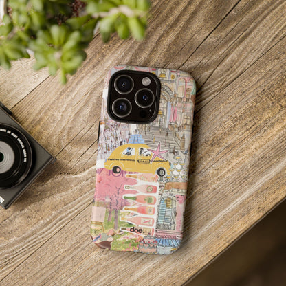 Travel Clutter iPhone Case