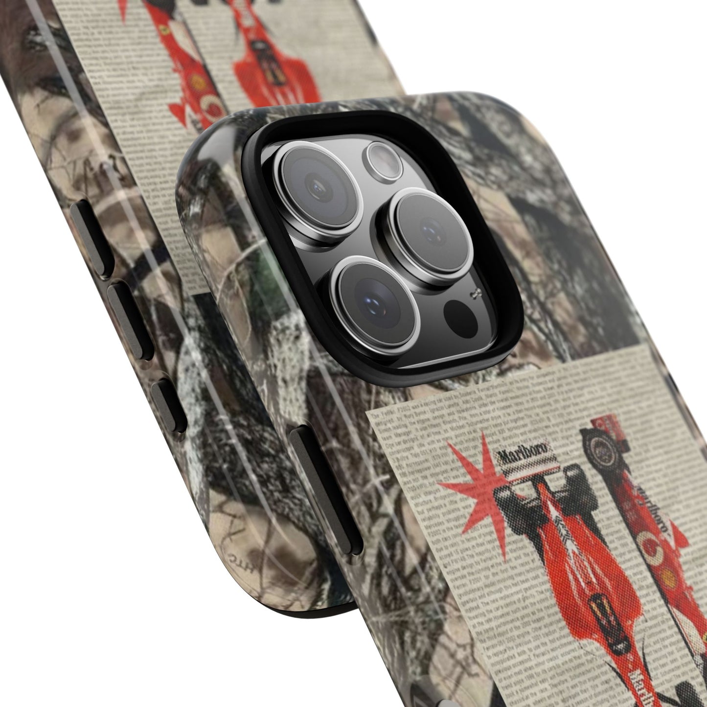 Camouflage Ferrari iPhone Case