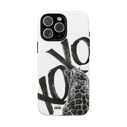 Leopard XOXO iPhone Case