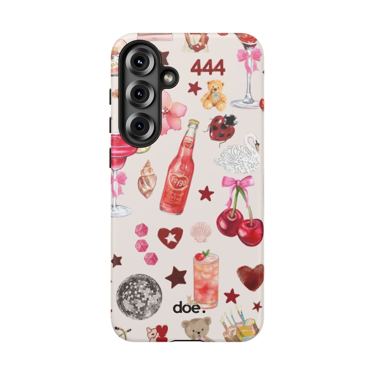 Pink Clutter Samsung Case